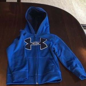 Under Armour zip up hoodie sweatshirt